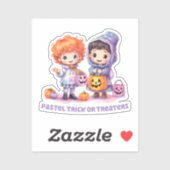 Pastel Trick of Treaters Sticker (Vel)