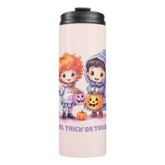 Pastel Trick of Treaters Thermosbeker (Voorkant)