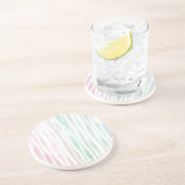 Pastel Trio Stenen Onderzetter (Zijkant)