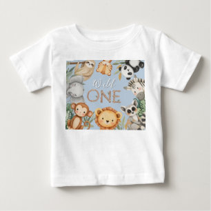 Pastel Tropical Wild One Oerwoud Safari Dieren