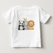 Pastel Tropical Wild One Oerwoud Safari Dieren (Achterkant)