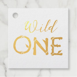 Pastel Tropical Wild One Oerwoud Safari Dieren Bedankjes Labels