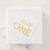 Pastel Tropical Wild One Oerwoud Safari Dieren Bedankjes Labels (Met doos)