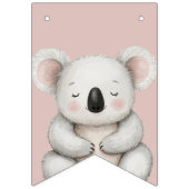 Pastel Tropical Wild One Oerwoud Safari Dieren Vlaggetjes (Tweede vlag)