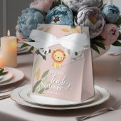 Pastel Tropisch Baby shower Oerwoud Safari Dieren Bedankdoosjes