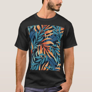Pastel Tropische Abstracte Botanicals T-shirt