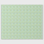 Pastel Tropische palmbladeren Cadeaupapier (Vlak)