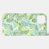 Pastel Tropische palmbladeren Case-Mate iPhone Case (Achterkant (horizontaal))