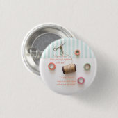 Pastel True Friend Craft Theme Ronde Button 3,2 Cm (Voorkant /achterkant)