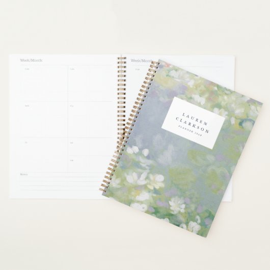 Pastel Tuin Aquarel Planner (Display)