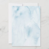 Pastel Tuin Bloemige Elegante Huwelijks Uitnodigin Kaart (Achterkant)