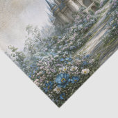 Pastel Tuin Kasteel Decoupage Tissuepapier (Detail)