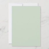 Pastel Tuin Trouw Uitnodiging (Achterkant)