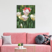 Pastel Tulips Canvas Afdruk (Insitu (Woonkamer))
