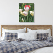 Pastel Tulips Canvas Afdruk (Insitu (Slaapkamer))