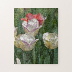 Pastel Tulips Legpuzzel