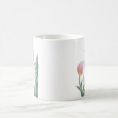 Pastel Tulp Bloem Ontwerp Koffiemok (Center)