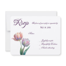 Pastel Tulp Wedding Suite Elegante Typografie
