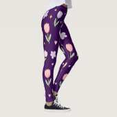 Pastel tulpen leggings (Rechts)