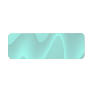 Pastel Turquoise Abstract Swirl Afbeelding. Etiket