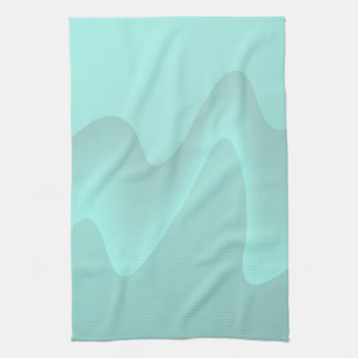 Pastel Turquoise Abstract Swirl Afbeelding. Theedoek