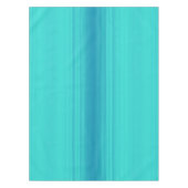Pastel Turquoise Blue Green Striped Pattern Tafelkleed (Voorkant)