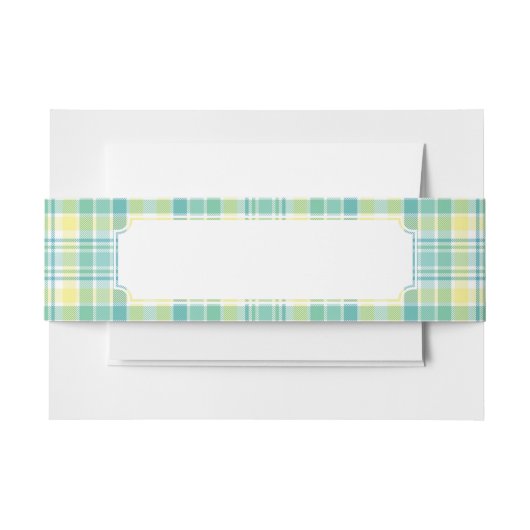 Pastel Uitnodigingen Wikkel (Voorkant Voorbeeld)