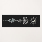 Pastel Unalome Group Yogamat (Voorkant (horizontaal))