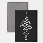 Pastel Unalome Magneet (Voorkant / Achterkant)