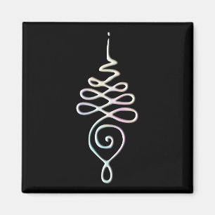 Pastel Unalome Magneet