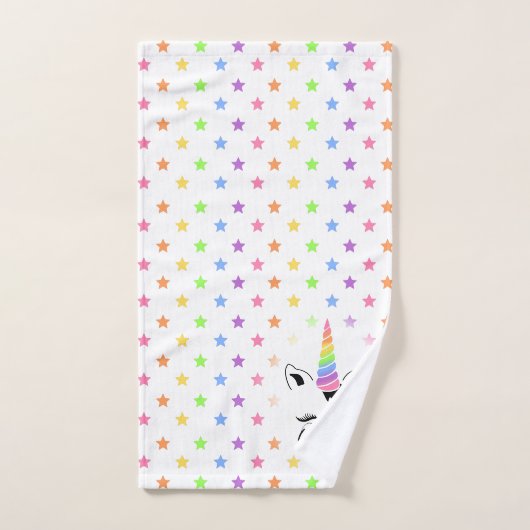  pastel Unicorn Bad Handdoek (Handdoek)