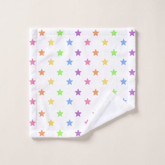 pastel Unicorn Bad Handdoek (Wasdoekje)