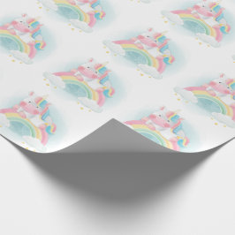  pastel Unicorn Cadeaupapier