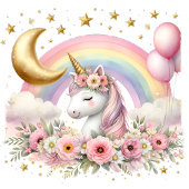 Pastel Unicorn Cadeaupapier