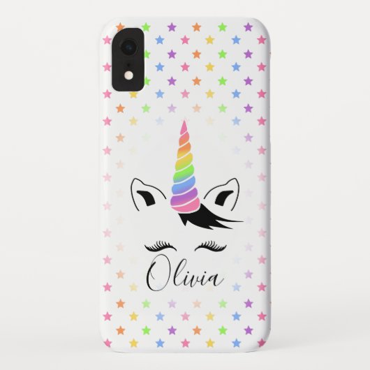  pastel Unicorn Case-Mate iPhone Case (Achterkant)