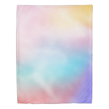 Pastel Unicorn Color Duvet Hoesje