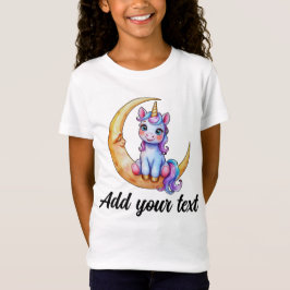 Pastel Unicorn Girls' Tee T-shirt