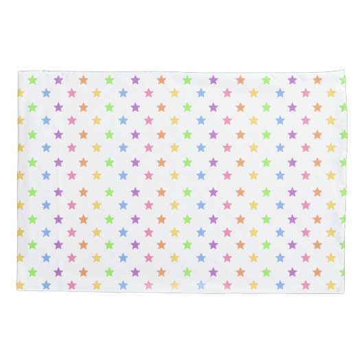 pastel Unicorn Kussensloop (Achterkant)