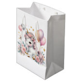 Pastel Unicorn Medium Cadeauzakje (Voorkant Gekanteld)