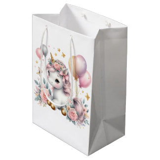 Pastel Unicorn Medium Cadeauzakje