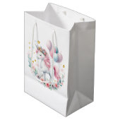Pastel Unicorn Medium Cadeauzakje (Voorkant Gekanteld)