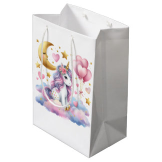 Pastel Unicorn Medium Cadeauzakje