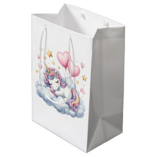 Pastel Unicorn Medium Cadeauzakje