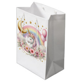 Pastel Unicorn Medium Cadeauzakje