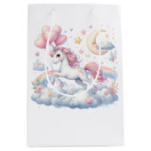 Pastel Unicorn Medium Cadeauzakje (Voorkant)