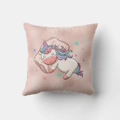 Pastel Unicorn met Matching Back Kussen (Achterkant)