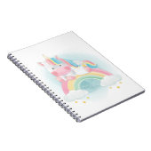  pastel Unicorn Notitieboek (Rechterzijde)
