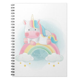 pastel Unicorn Notitieboek