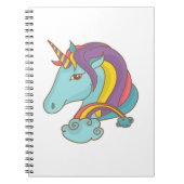 Pastel Unicorn Notitieboek (Voorkant)