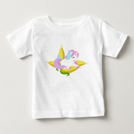 pastel Unicorn op de krab (Voorkant)